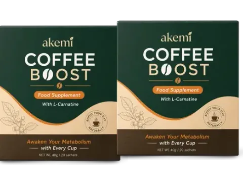 2 boxes of Akemi Coffee Boost